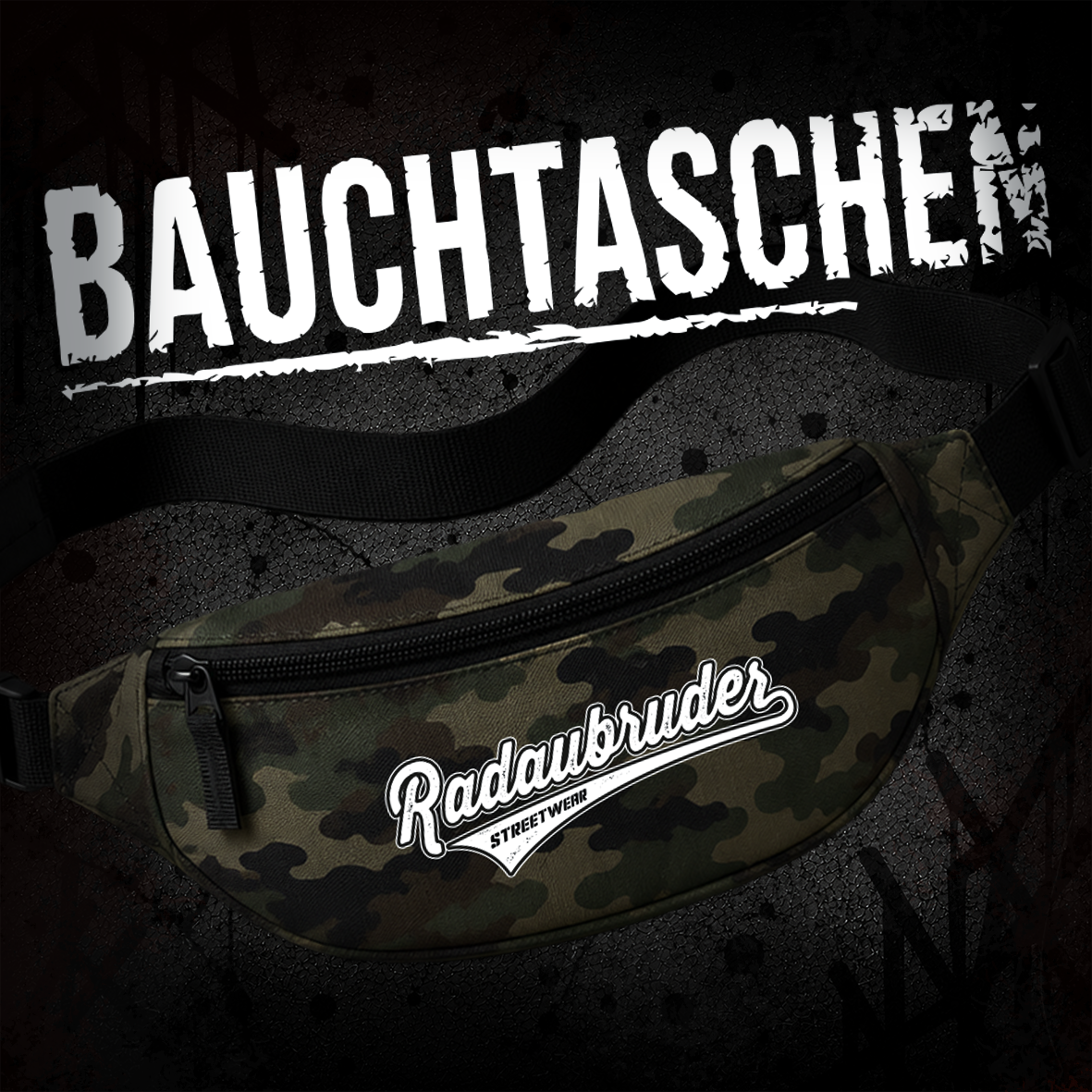 RADAUBRUDER - BAUCHTASCHEN