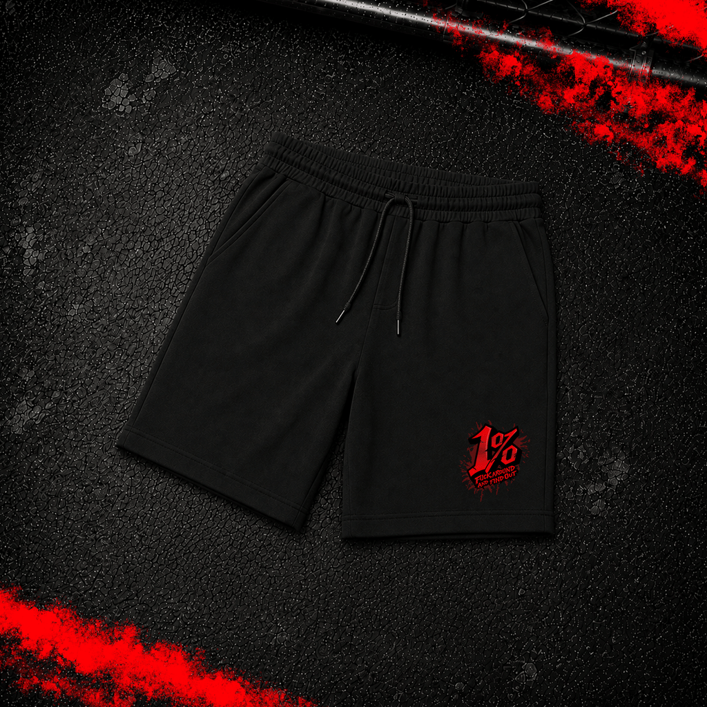 Criminal Streetwear | FUCK AROUND AND FIND OUT | Shorts | Black