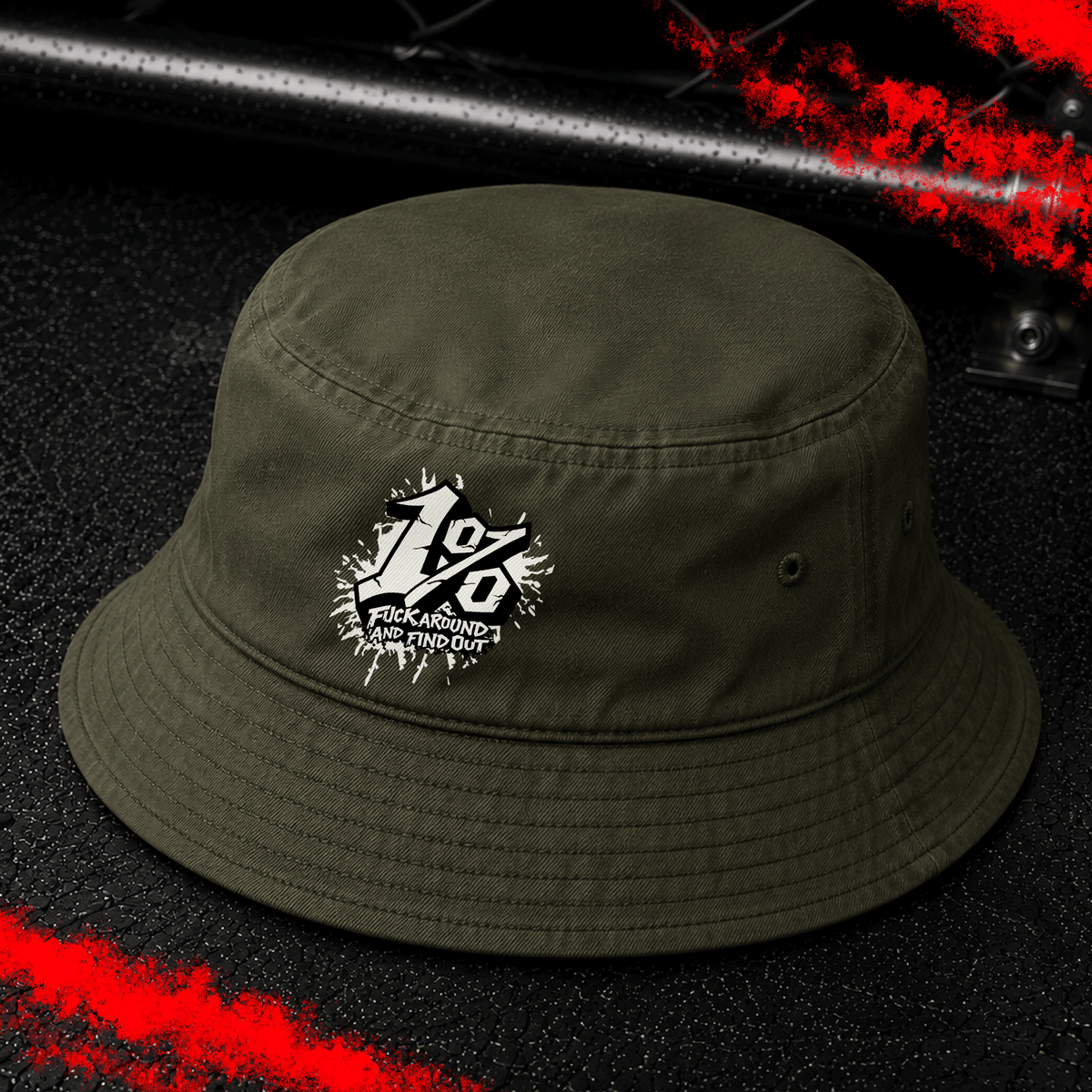 Criminal Streetwear | FUCK AROUND AND FIND OUT | Buckethat | Oliv