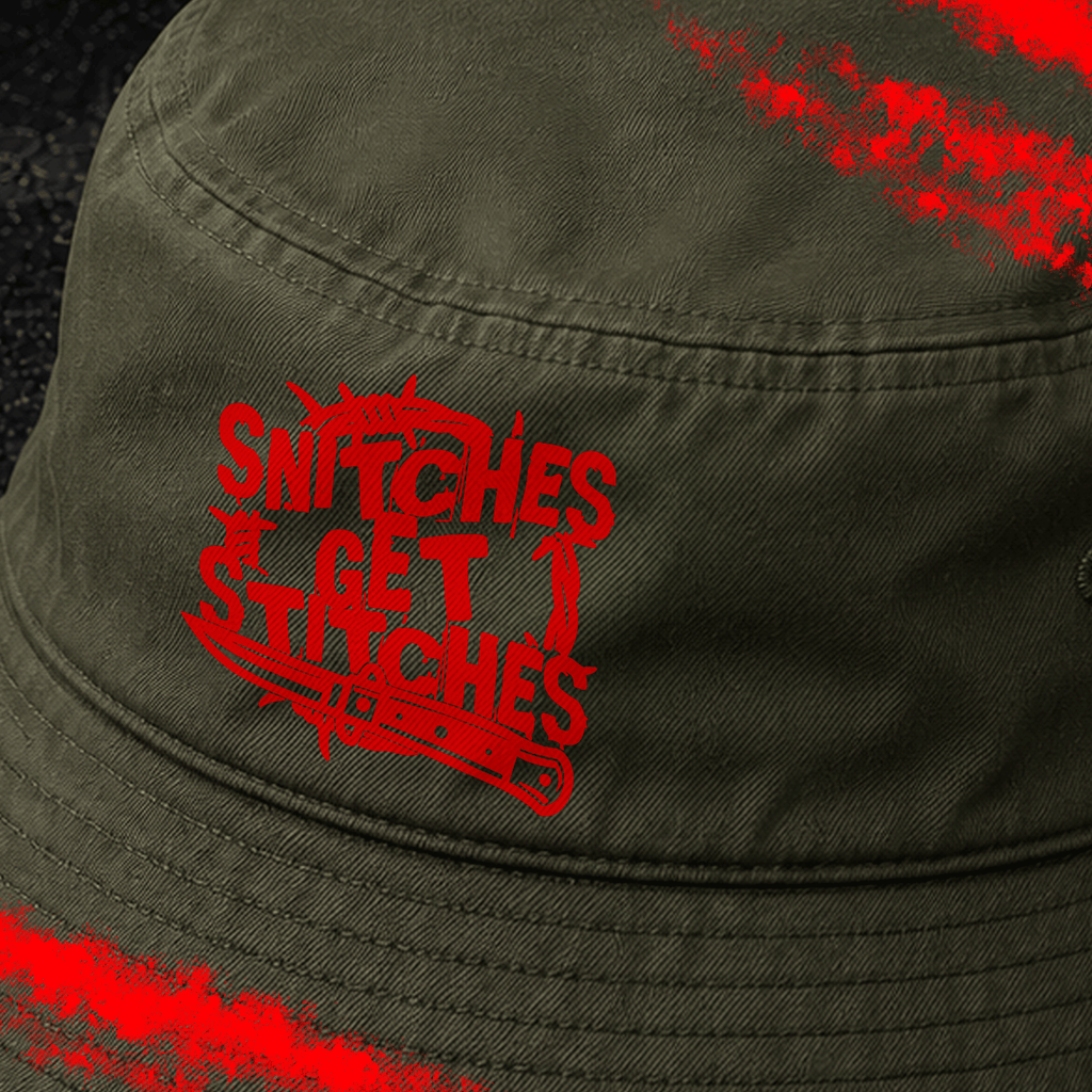 Criminal Streetwear | SNITCHES GET | Buckethat |  Oliv