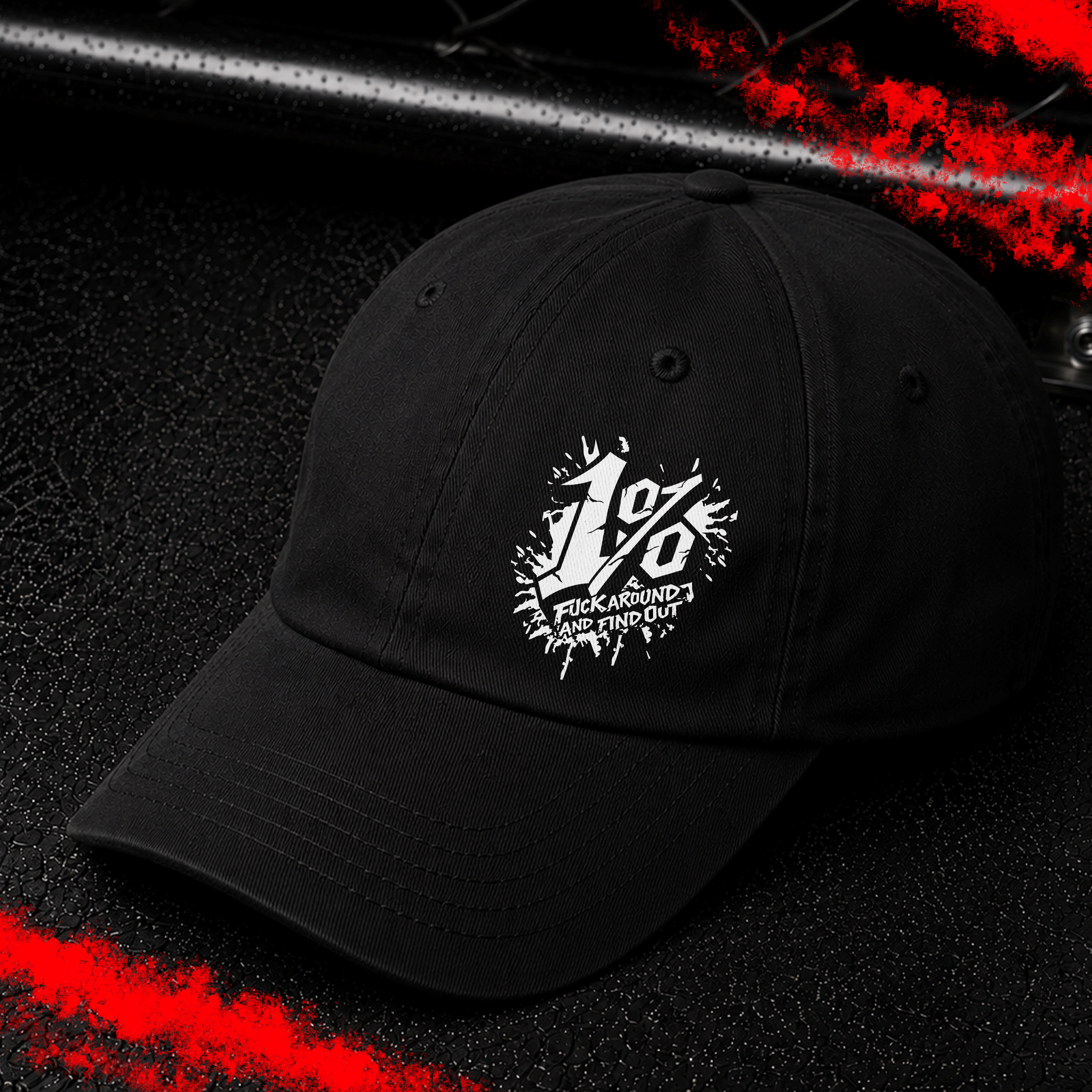Criminal Streetwear | FUCK AROUND AND FIND OUT | Cap | Black