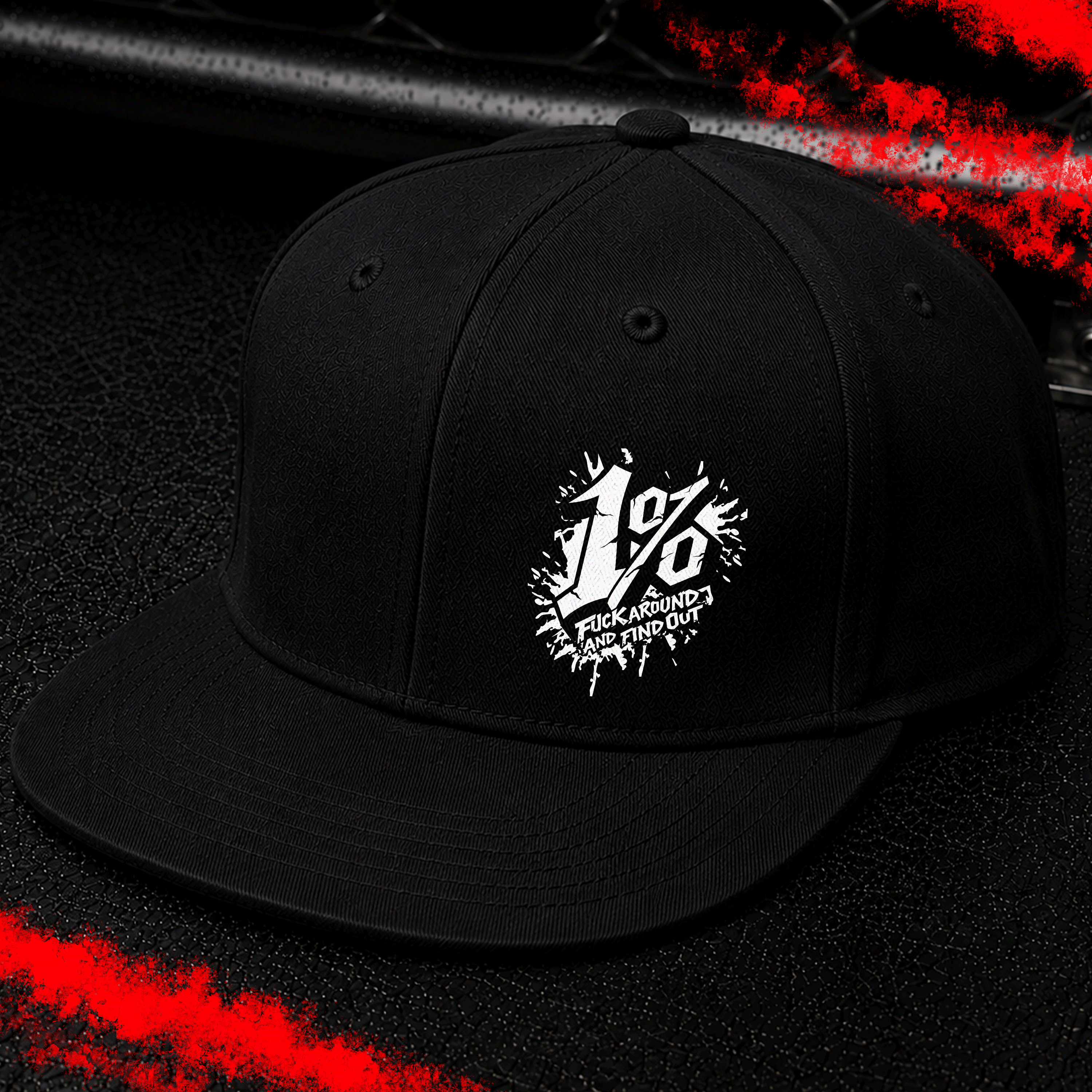 Criminal Streetwear | FUCK AROUND AND FIND OUT | Cap | Black