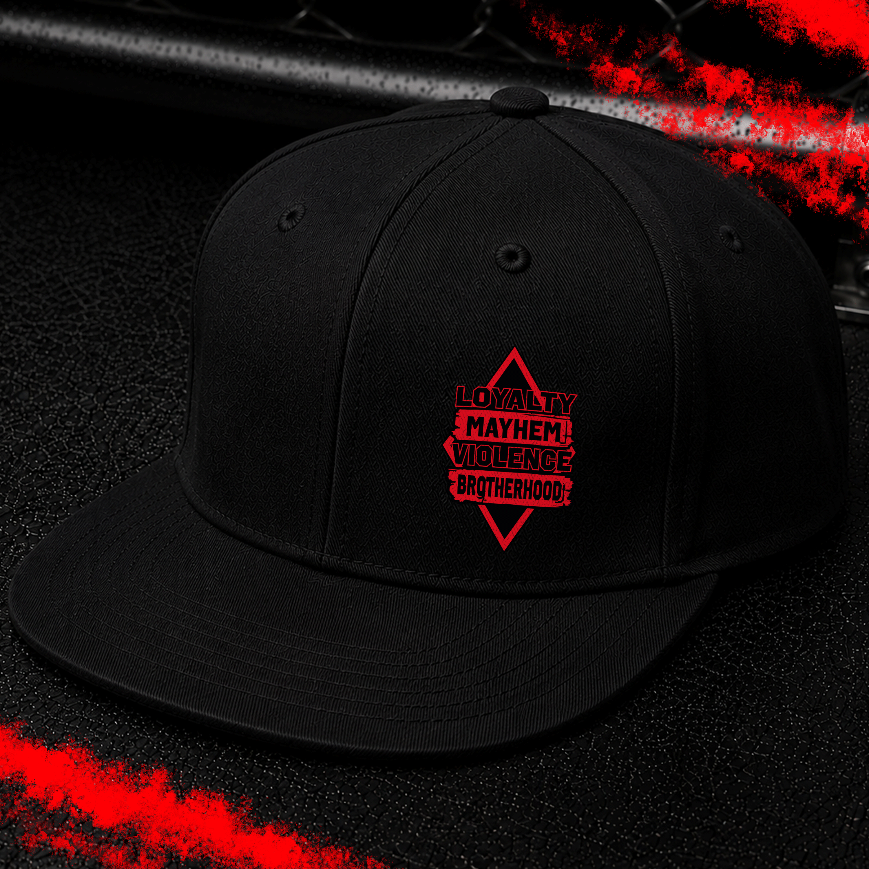 Criminal Streetwear | LOYALTY-VIOLENCE | Cap | Black