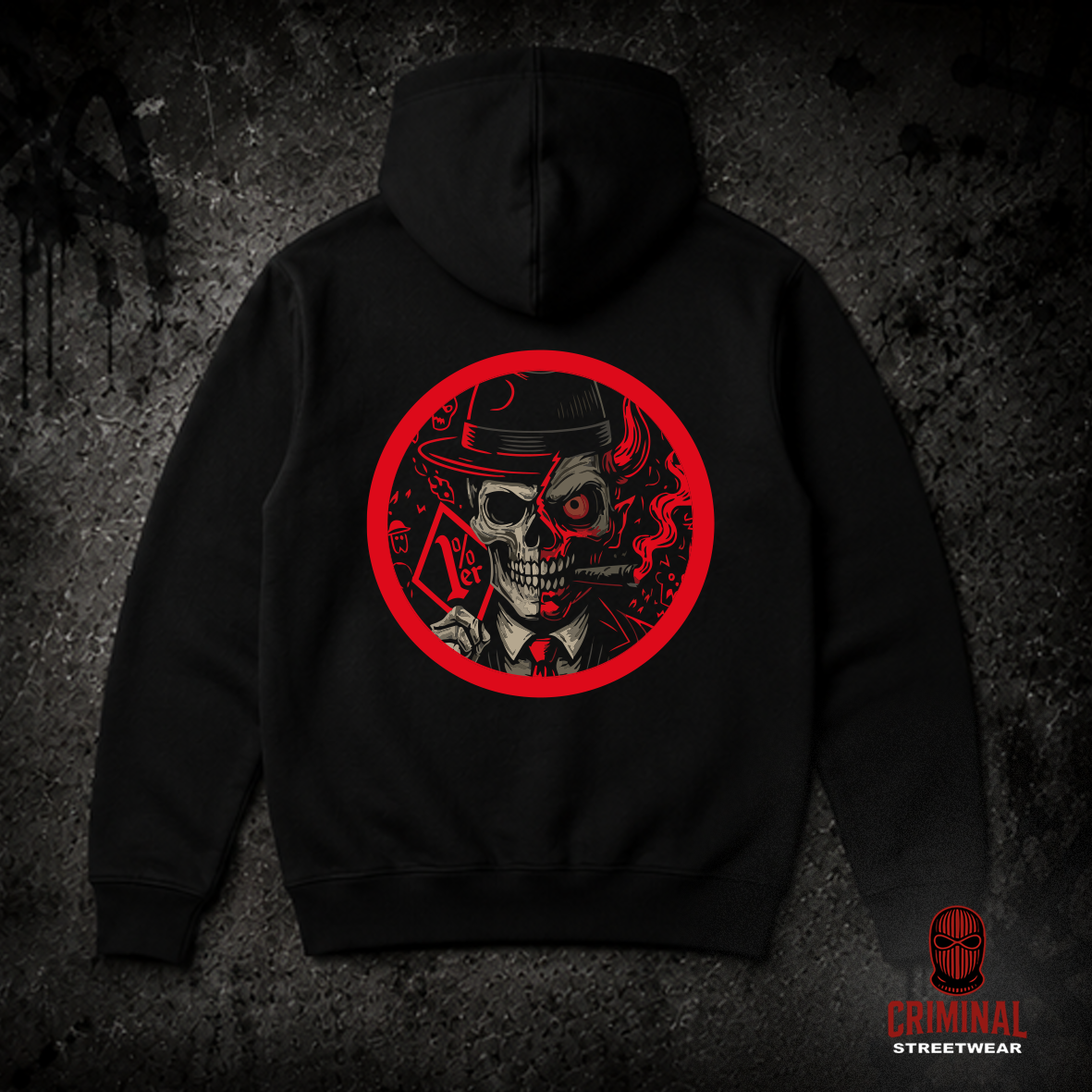 Criminal Streetwear | SNITCHES GET STITCHES | Black