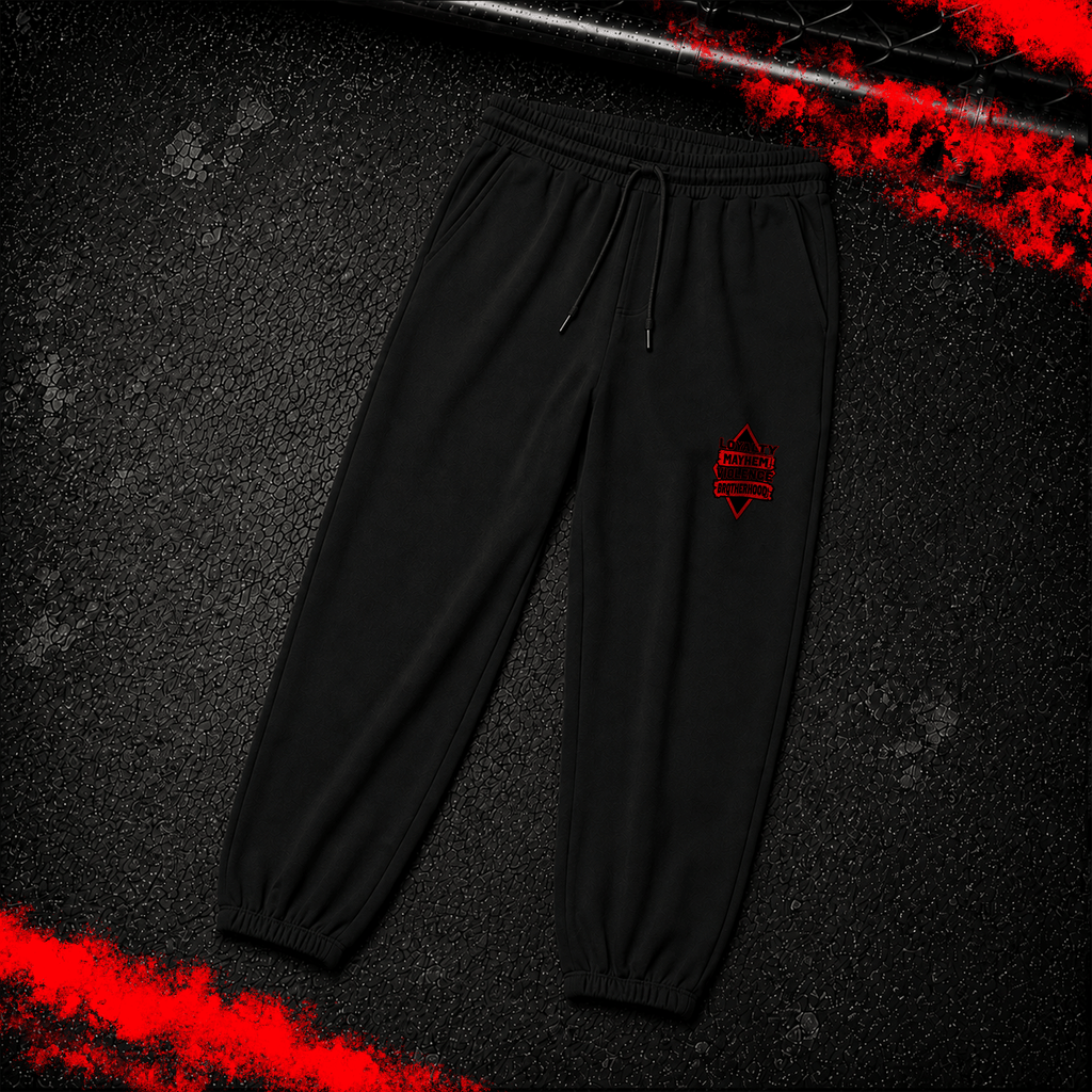 CRIMINAL STREETWEAR | Loayalty-Violence | Jogginghose | Black