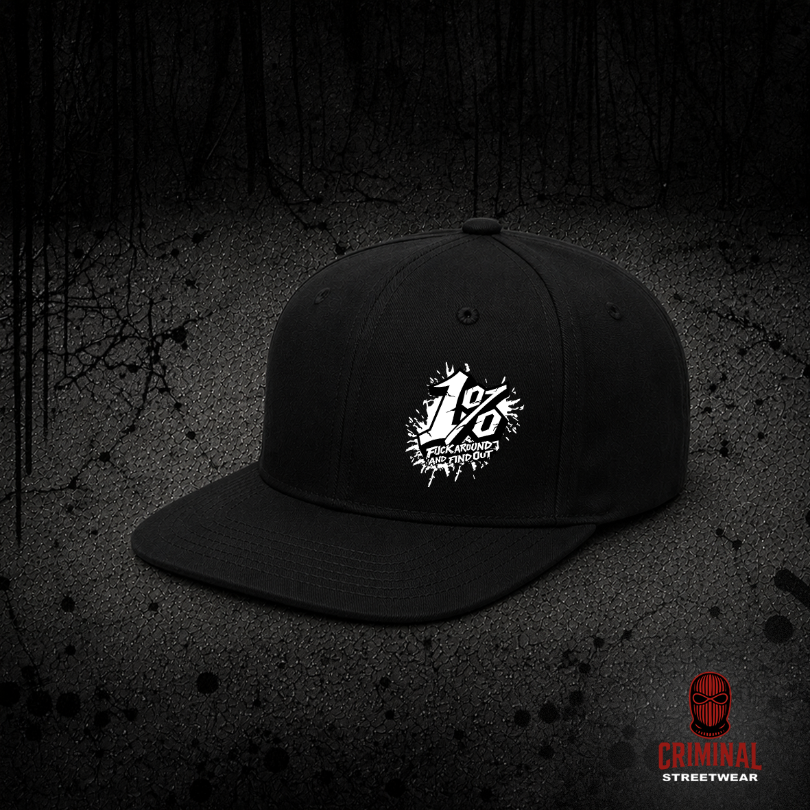 Criminal Streetwear | FUCK AROUND AND FIND OUT Cap - Black