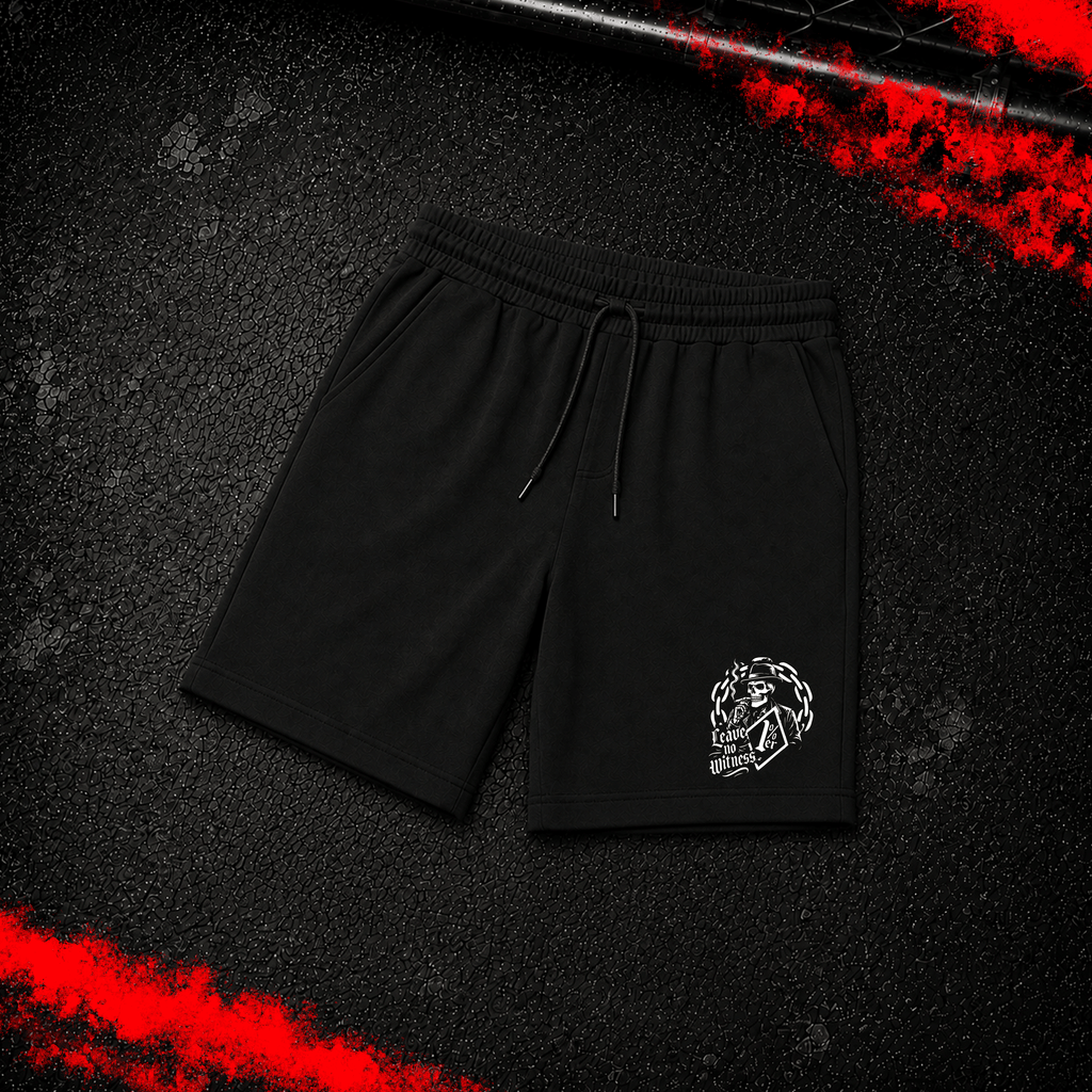Criminal Streetwear | LEAVE NO WITNESS | Shorts | Black