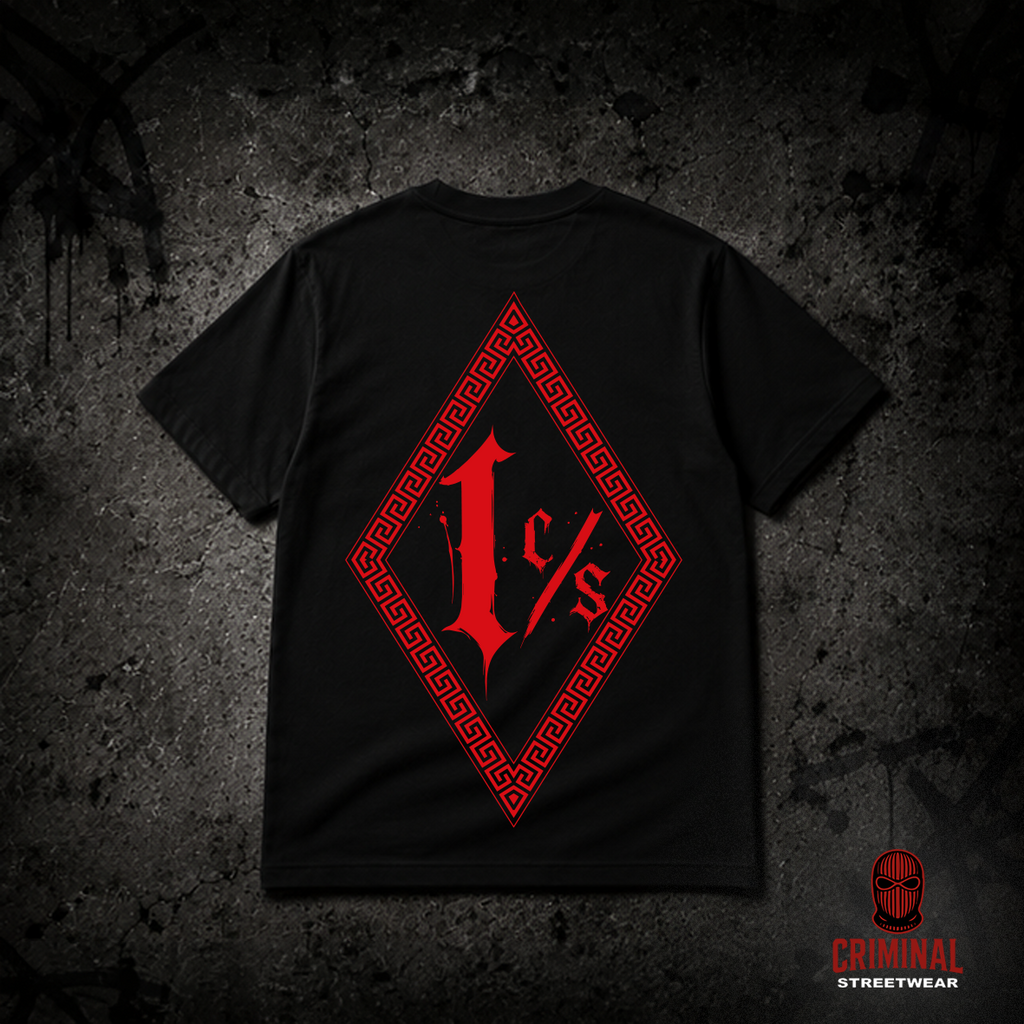 Criminal Streetwear | VERSAC'RIM'E | Tshirt | Black