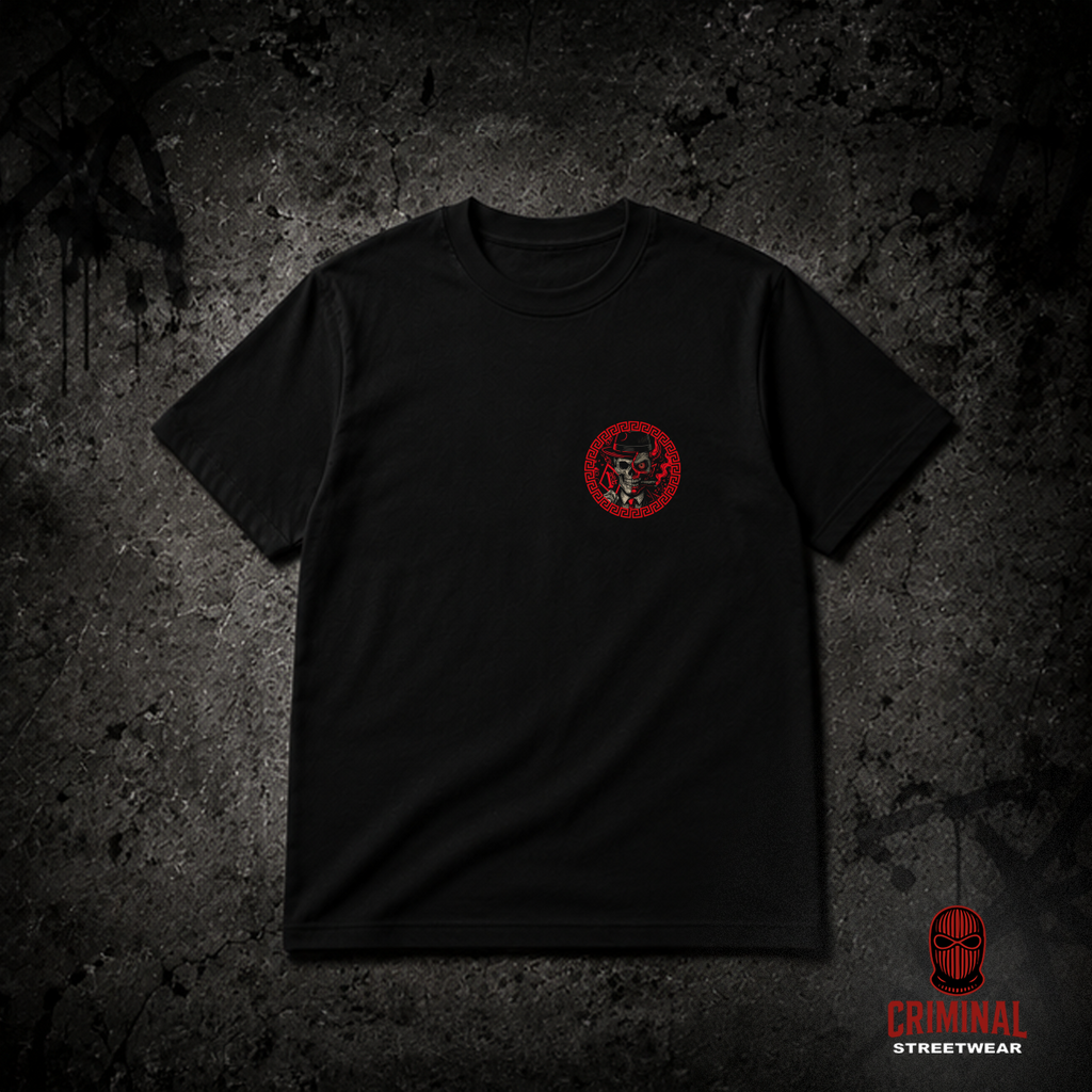 Criminal Streetwear | VERSAC'RIM'E | Tshirt | Black