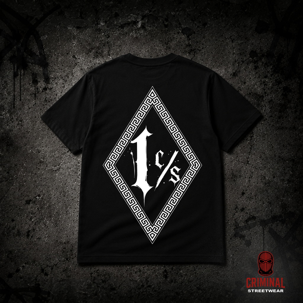Criminal Streetwear | VERSAC'RIM'E | Tshirt | Black
