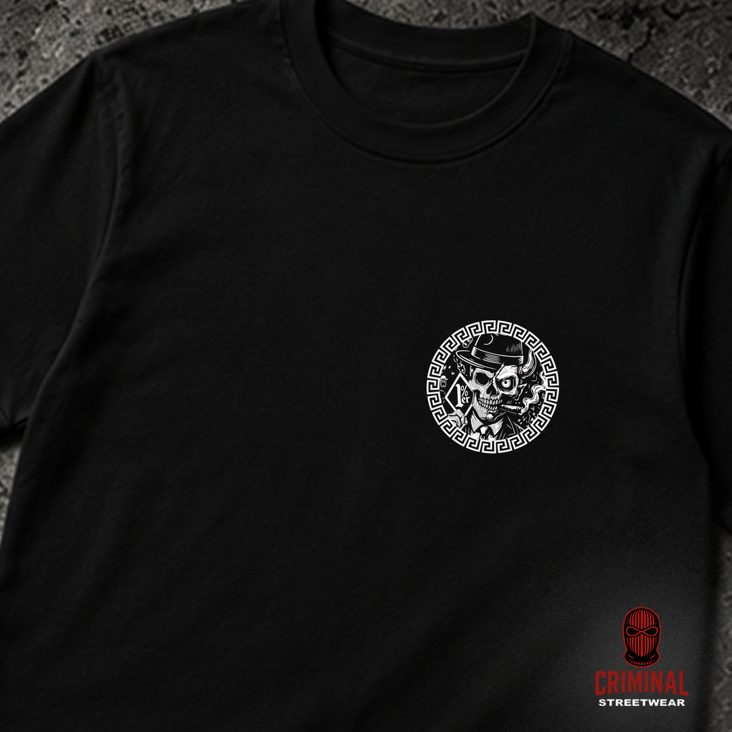 Criminal Streetwear | VERSAC'RIM'E | Tshirt | Black