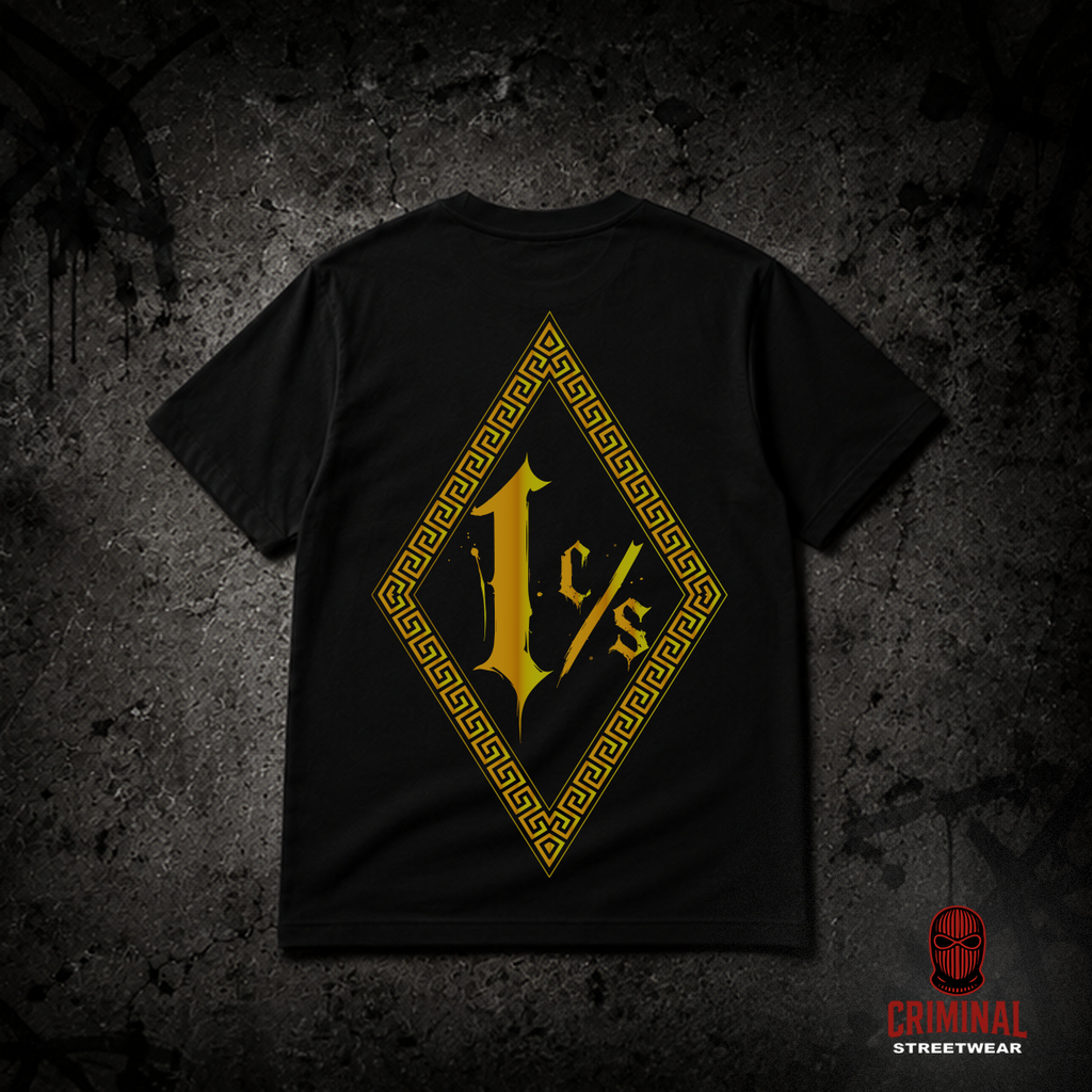 Criminal Streetwear | VERSAC'RIM'E | Tshirt | Black
