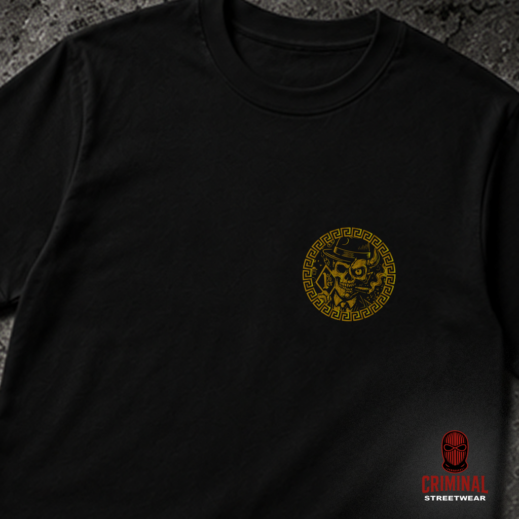 Criminal Streetwear | VERSAC'RIM'E | Tshirt | Black