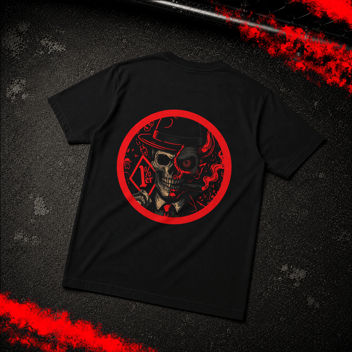 Criminal Streetwear | SNITCHES GET STITCHES | T-Shirt | Black