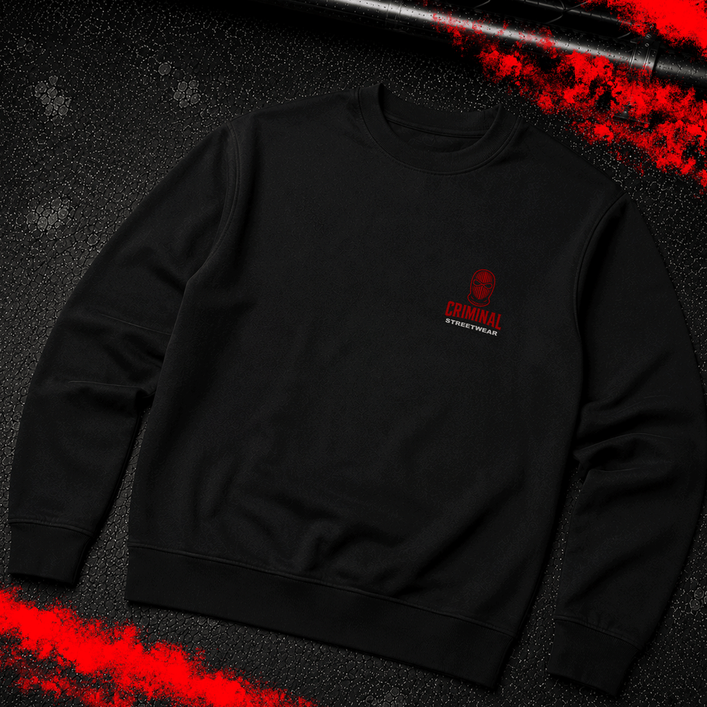 Criminal Streetwear | Sweater | Black