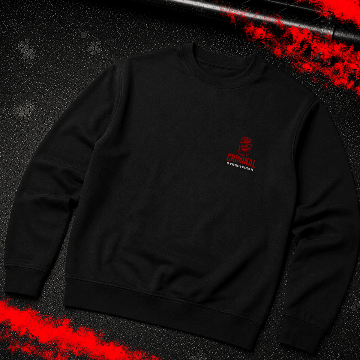 Criminal Streetwear | Sweater | Black