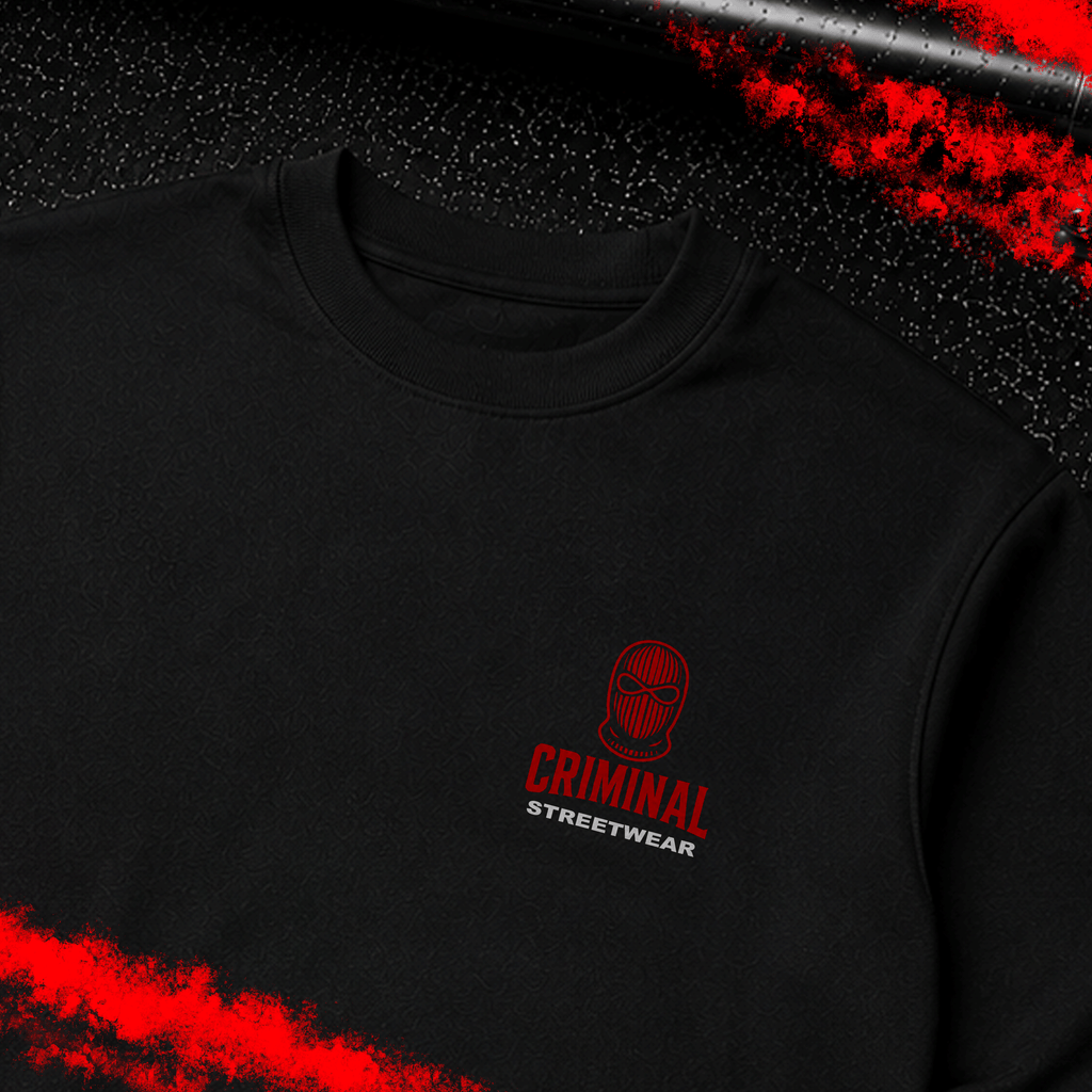 Criminal Streetwear | Sweater | Black