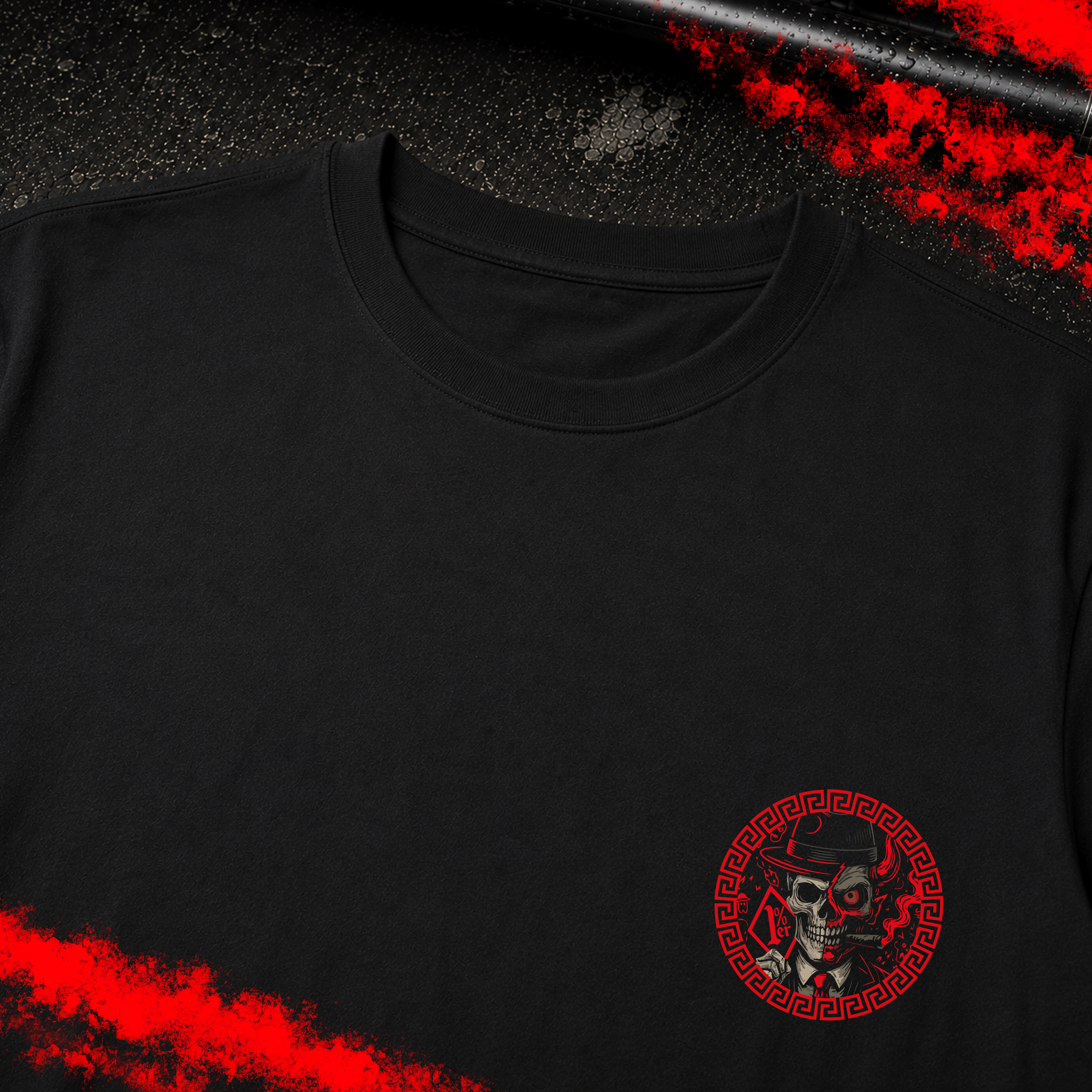 Criminal Streetwear | VERSAC'RIM'E | Tshirt | Black