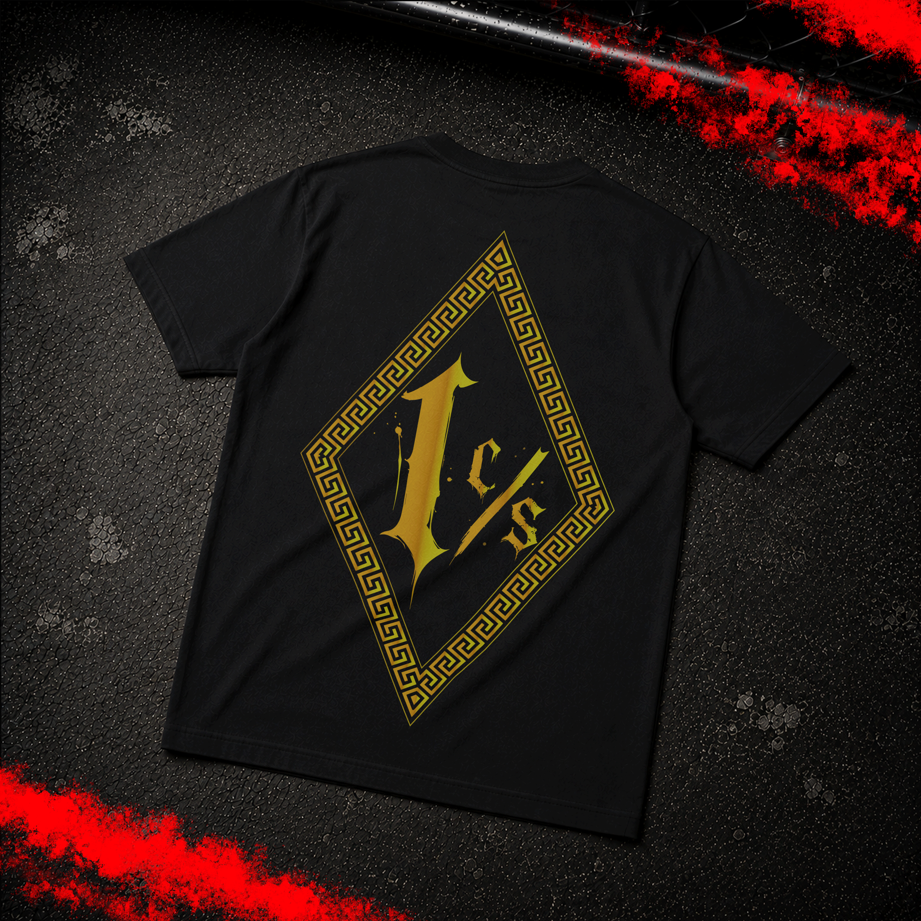 Criminal Streetwear | VERSAC'RIM'E | Tshirt | Black