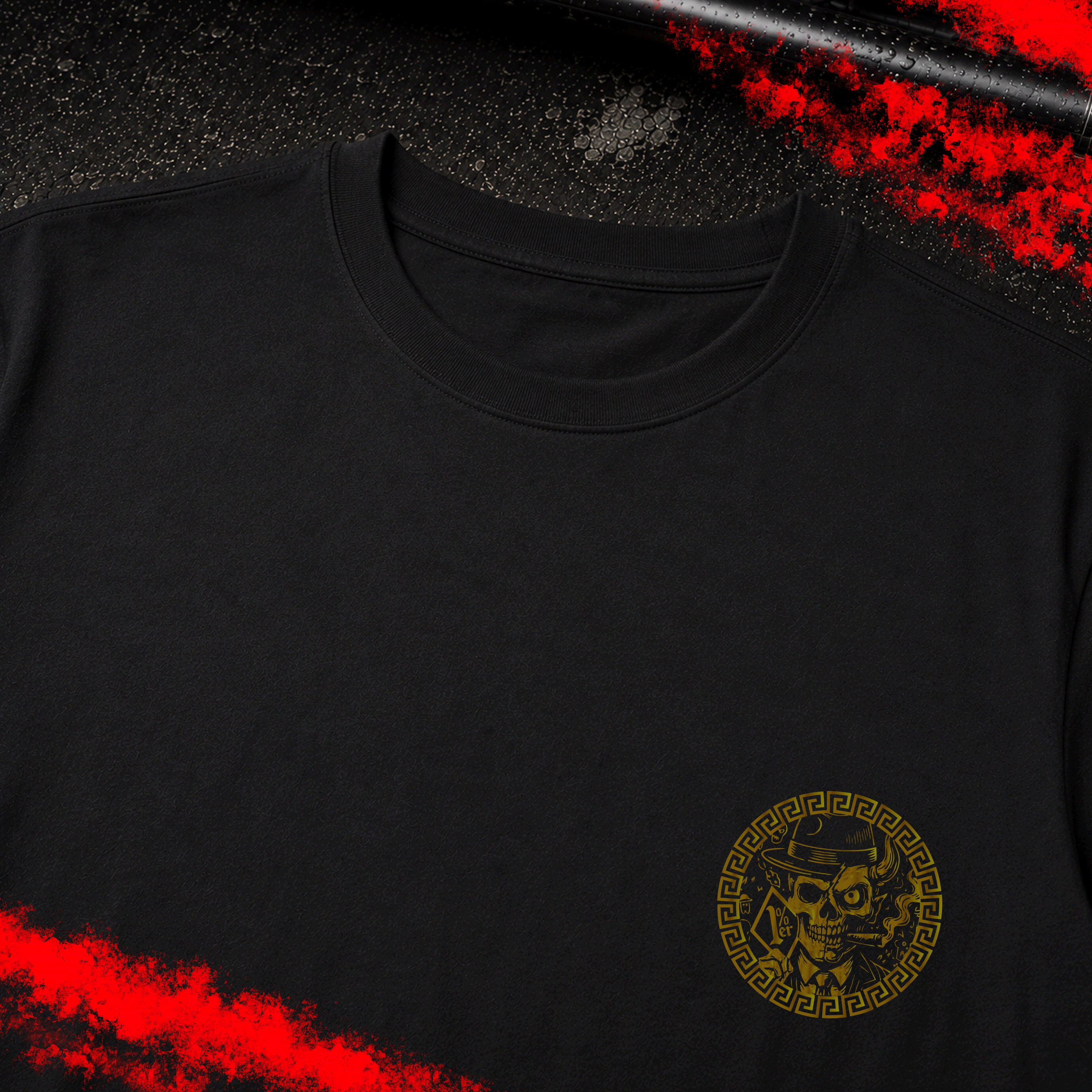 Criminal Streetwear | VERSAC'RIM'E | Tshirt | Black