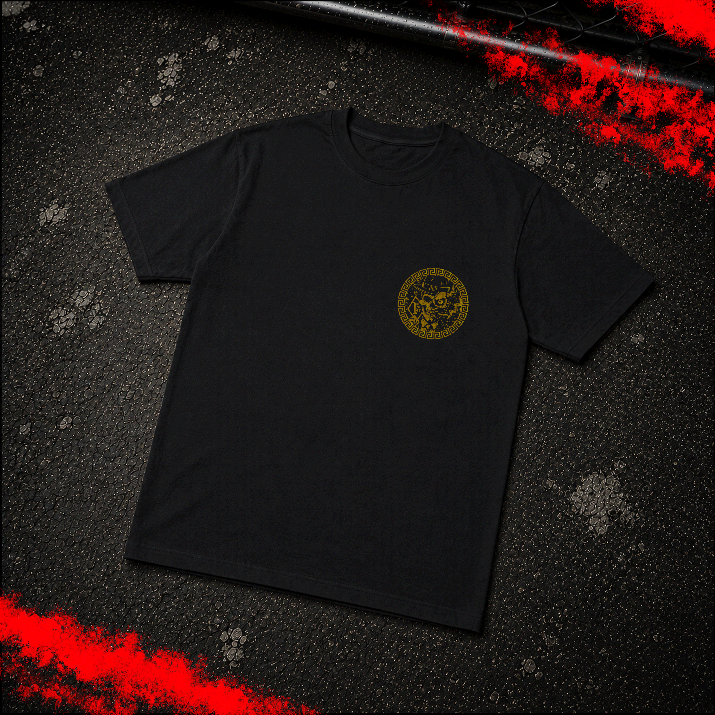Criminal Streetwear | VERSAC'RIM'E | Tshirt | Black