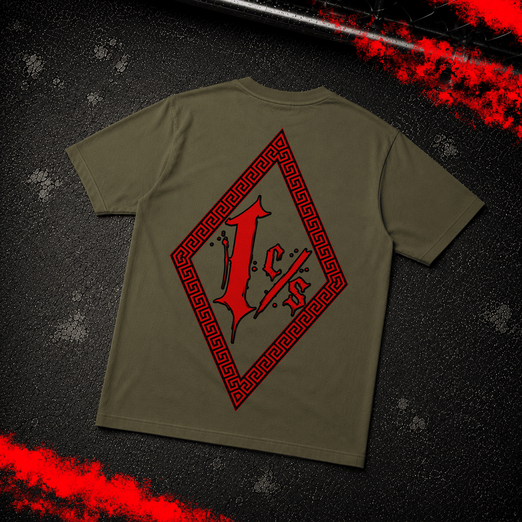 Criminal Streetwear | VERSAC'RIM'E | Tshirt | Oliv