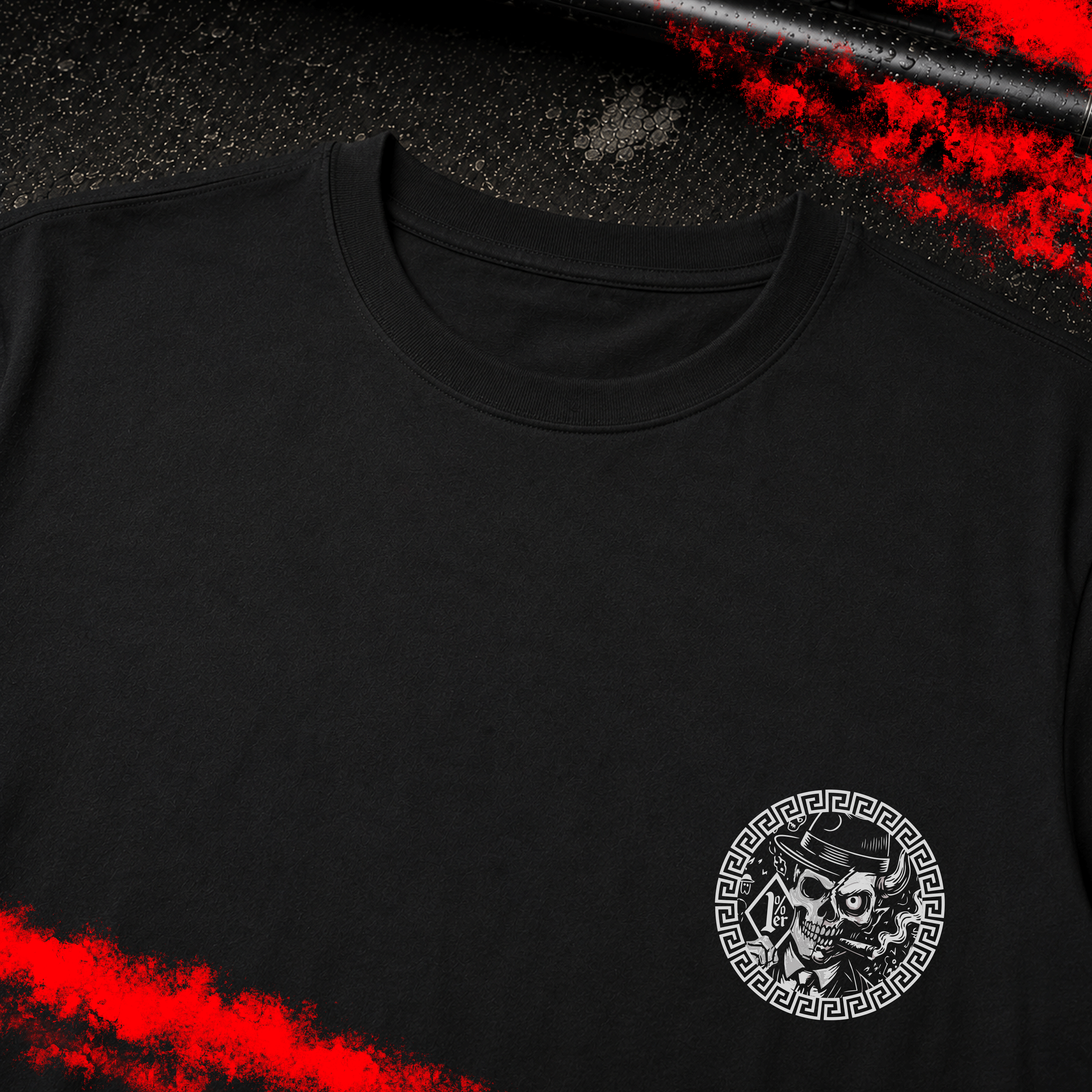 Criminal Streetwear | VERSAC'RIM'E | Tshirt | Black