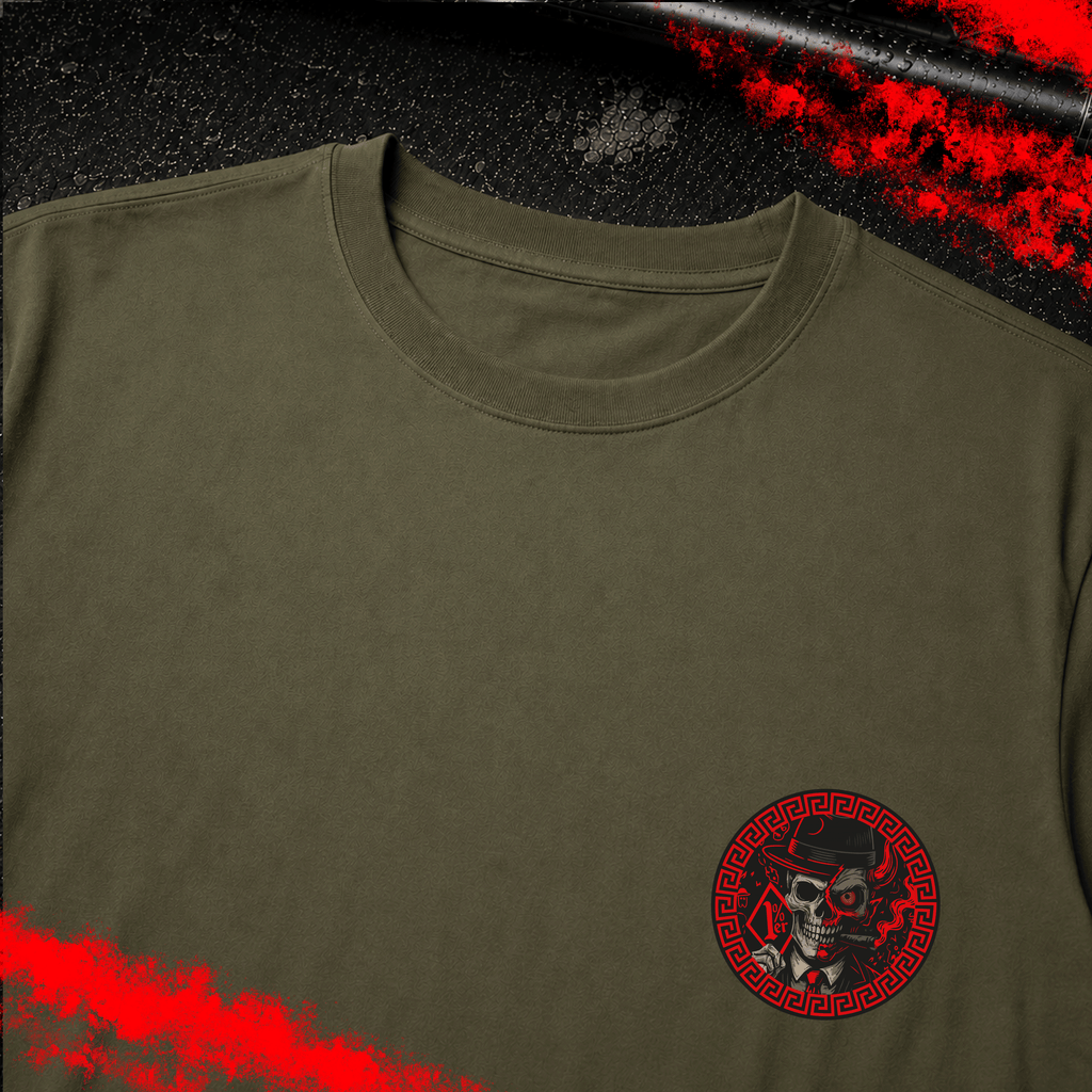 Criminal Streetwear | VERSAC'RIM'E | Tshirt | Oliv