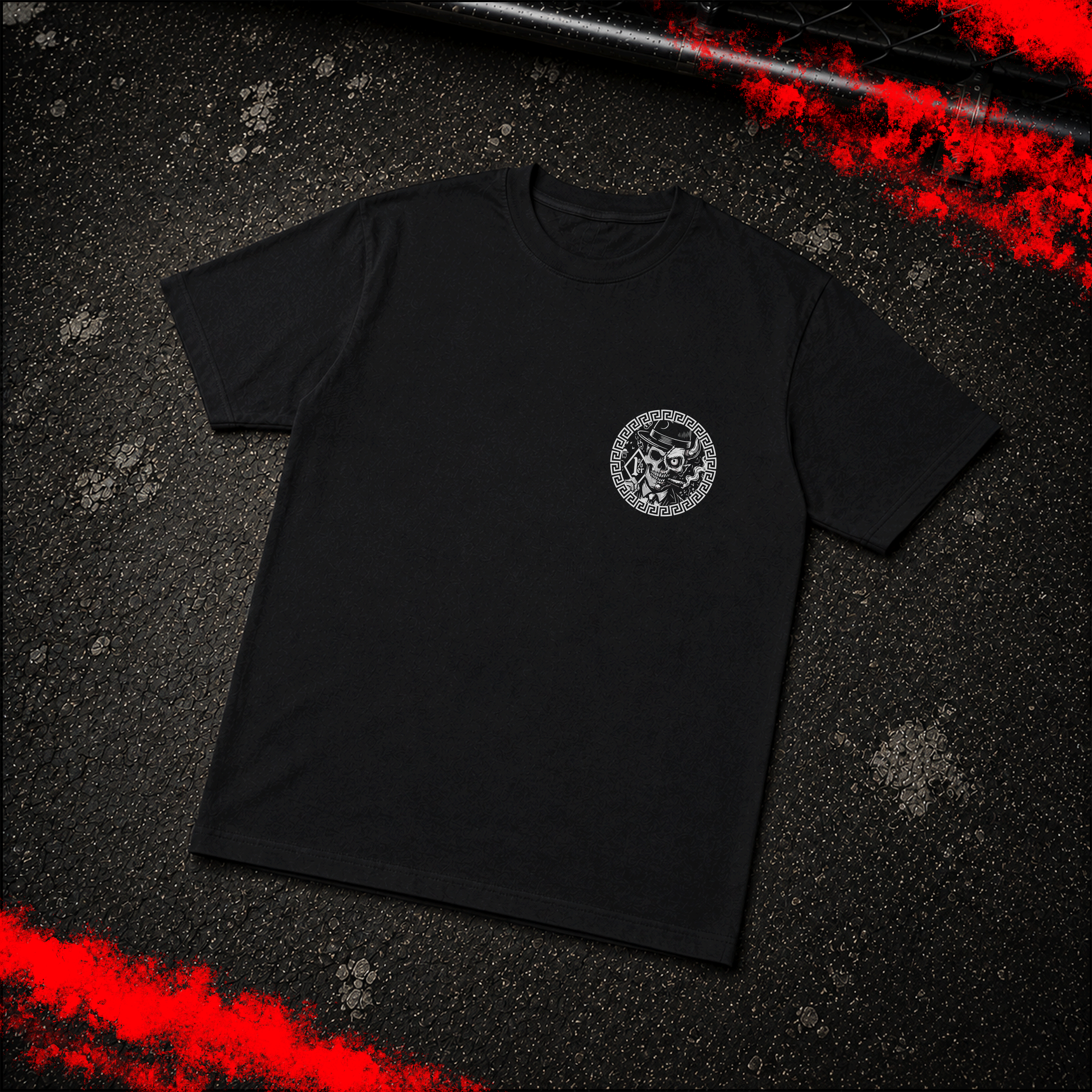 Criminal Streetwear | VERSAC'RIM'E | Tshirt | Black
