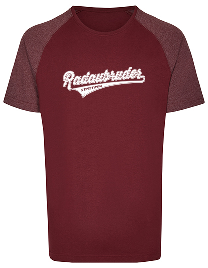 T-Shirt Baseball Rot Classic